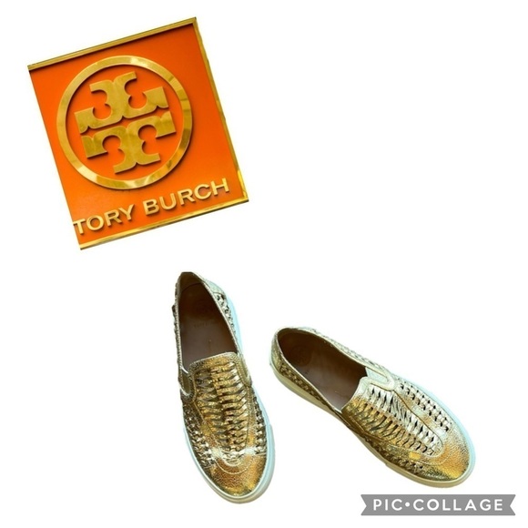 Tory Burch Huarache Slip Ons - Size 7M - Picture 2 of 12